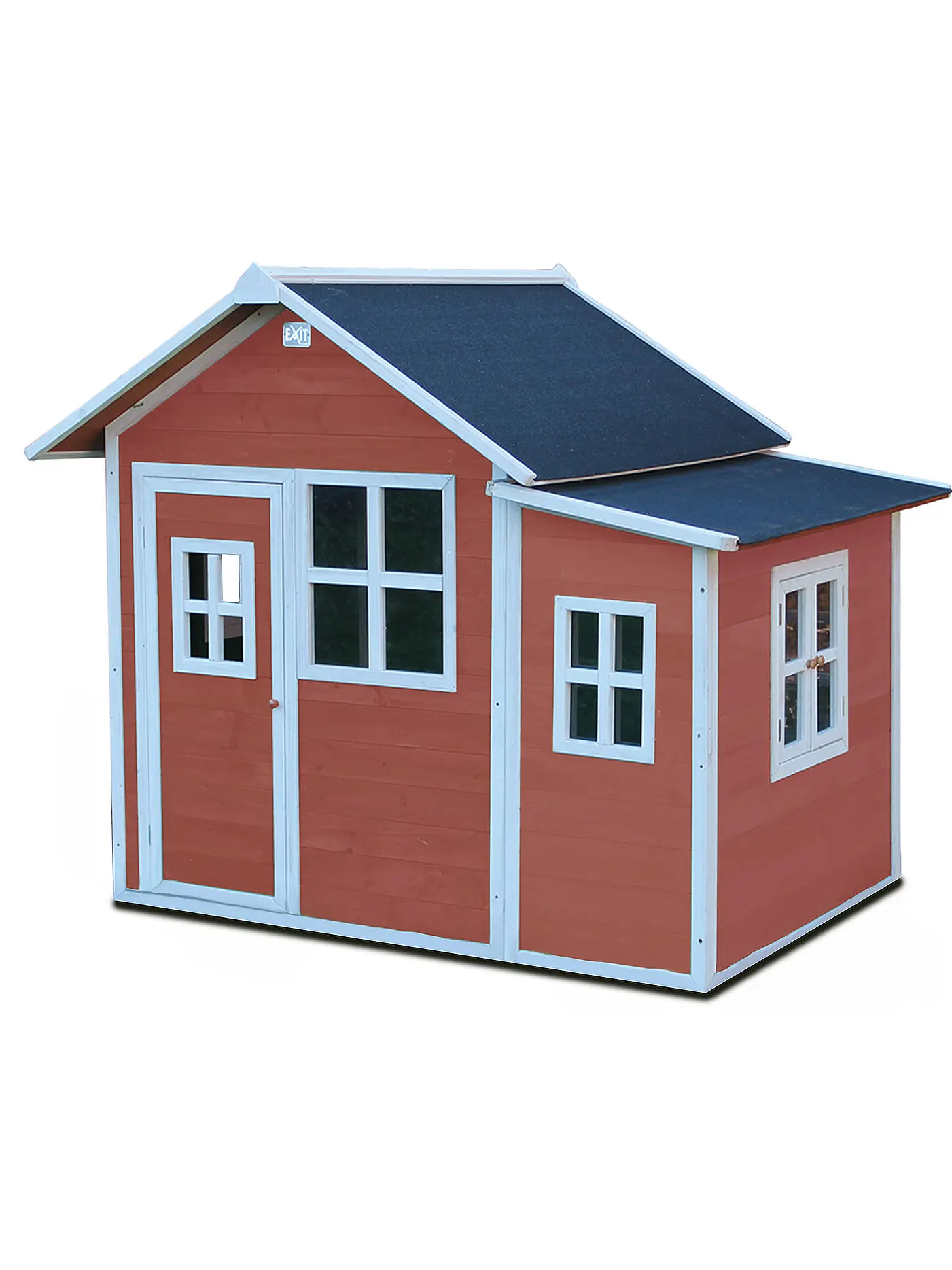 EXIT TOYS | Loft 150 Holzspielhaus - rot | 